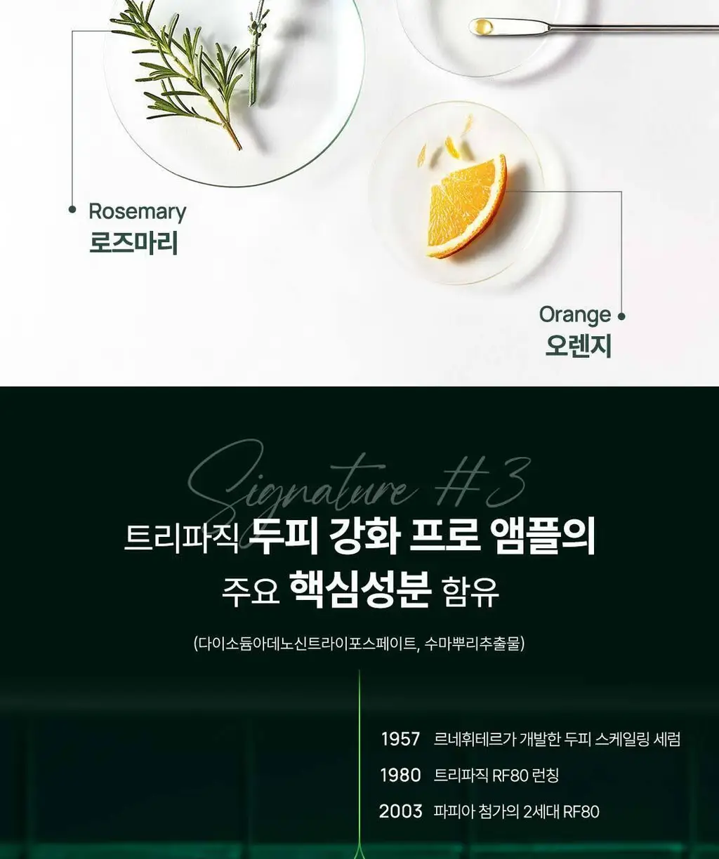 [두피 영양 케어] 르네휘테르 트리파직 두피 영양 앰플 샴푸 250ml 상세페이지 7